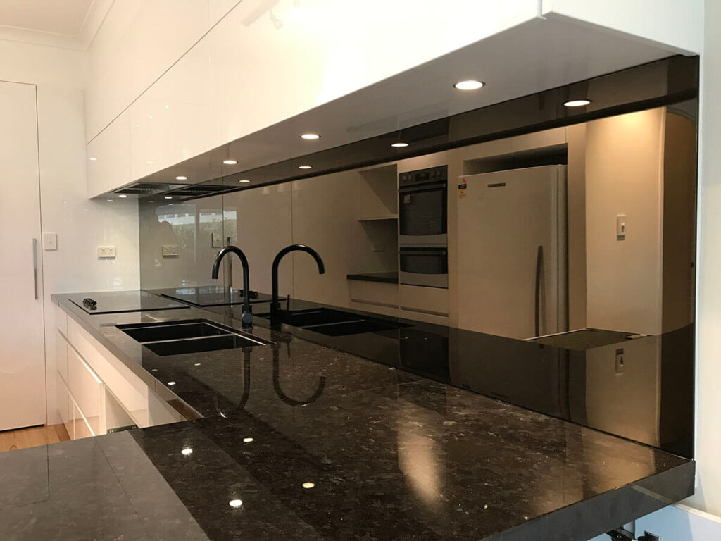 Mirror Glass Splashback