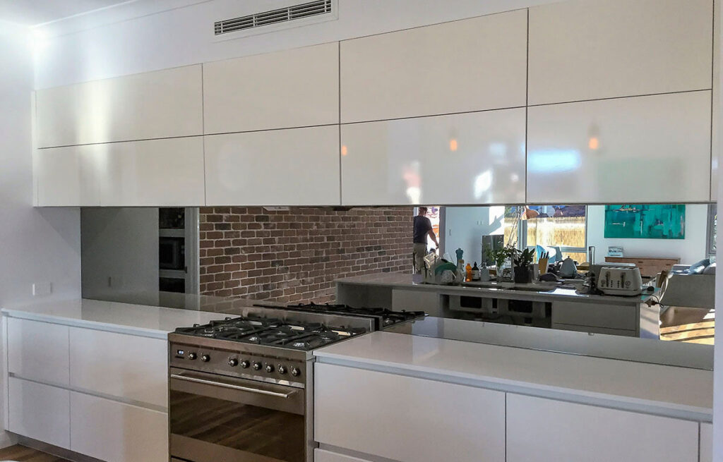 Mirrored Splashback